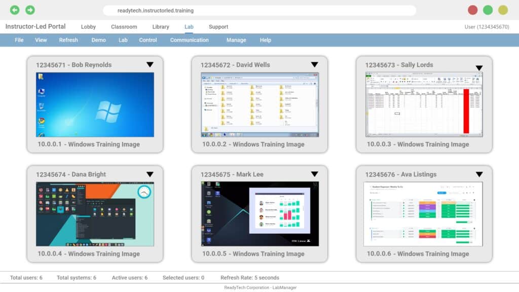 ReadyTech Lab Management software